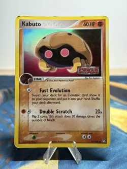 Kabuto 51/108 Stamped Reverse Holo Ex Power Keepers Pokemon Card MP - Image 1