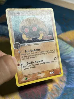 Kabuto 51/108 Stamped Reverse Holo Ex Power Keepers Pokemon Card MP - Image 4