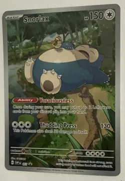 Pokemon TCG - Snorlax - 051 - SV: Scarlet & Violet Promo Cards Net Mint/Mint - Image 4