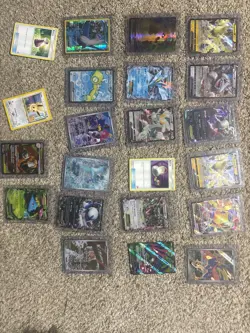 Pokemon Card Lot w/ Binder + Sleeved Cards – Holo Reverse Rare WOTC Modern - Image 3