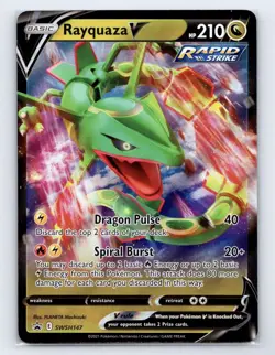 Rayquaza V Promo SWSH: Sword & Shield Promo Cards SWSH147 NM - Image 1