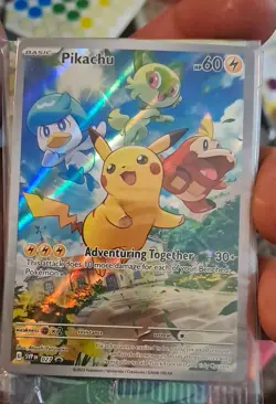 Pikachu 027 Sv: Scarlet & Violet Promo Cards Holo - Image 1