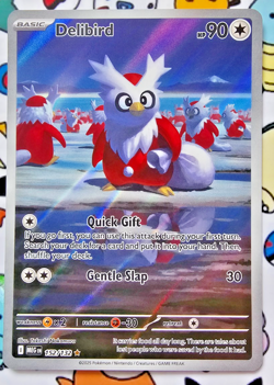 🔥 Delibird 152/132 Secret Rare Holo – Mega Evolution ME01 Pokemon Card NM - Image 1