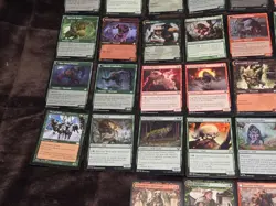 MTG Lot of 35 Creature Cards(WEREWOLVES/WOLVES)GREEN/BLACK/RED - Image 3