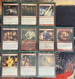 MTG COMMANDER DECK, ZURZOTH, CHAOS RIDER, CUSTOM BUILT, PREVIOUSLY OWNED - Image 5