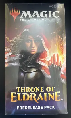 Magic The Gathering THRONE OF ELDRAINE PreRelease Pack New Sealed 630509787265 - Image 1