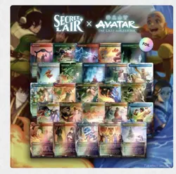MTG Secret Lair Avatar: The Last Airbender FOIL Bundle SEALED - Image 1