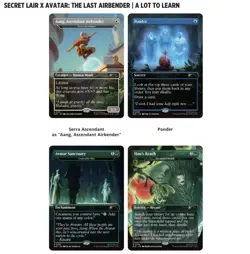 MTG Secret Lair Avatar: The Last Airbender FOIL Bundle SEALED - Image 3