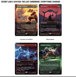 MTG Secret Lair Avatar: The Last Airbender FOIL Bundle SEALED - Image 5