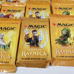 11 MTG Guilds of Ravnica Sealed Booster Packs Drafting English Magic Gathering - Image 2