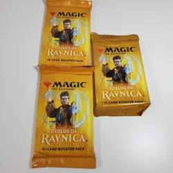 11 MTG Guilds of Ravnica Sealed Booster Packs Drafting English Magic Gathering - Image 5