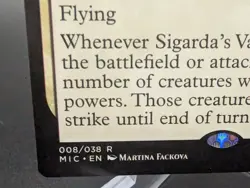 Sigarda's Vanguard Commander: Innistrad: Midnight Hunt Regular - Image 2