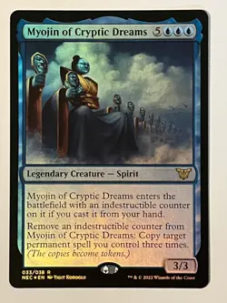 Myojin of Cryptic Dreams Commander: Kamigawa: Neon Dynasty Foil MTG NM - Image 1