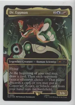 Secret Lair X Sonic: Friends & Foes - Dr Eggman Foil Magic: op Series #2084 - Image 1