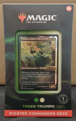 Starter Commander Deck - Token Triumph MTG Brand New Sealed - Image 1