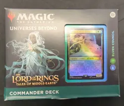 MTG Lord of the Rings: Tales of Middle Earth Commander Deck Elven Council LOTR - Image 1