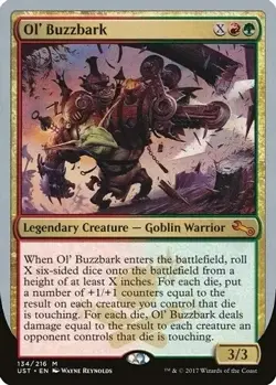 Ol' Buzzbark 134 216 Mythic Unstable UST NM - Image 1