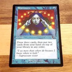 1x Brainstorm - 2148, Retro Frame, Secret Lair Dandan, MTG NM - Image 1