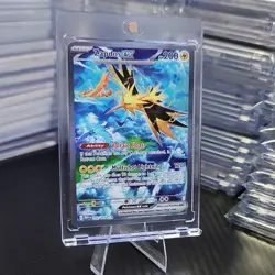 Pokemon Zapdos ex EX Full Art Holo Special Illustration Rare 202/165 SV151 - Image 1