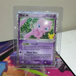 Pokemon TCG Mew ex EX Legend Maker Ultra Rare Holo 88/92 90HP Basic Psychic - Image 1