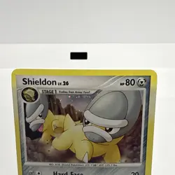 Shieldon Holo DP08 2007 Pokemon TCG Diamond & Pearl MP - Image 2
