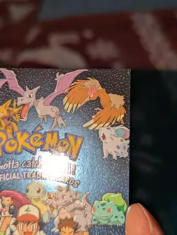 Pokemon Topps Series 1 Checklist Silver Foil 2nd Print Black Logo NM/NM+ - Image 4