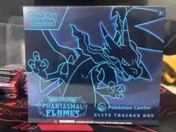 Pokemon Mega Evolution Phantasmal Flames Pokemon Center Exclusive New Sealed A - Image 1