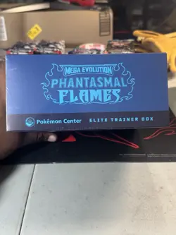 Pokemon Mega Evolution Phantasmal Flames Pokemon Center Exclusive New Sealed A - Image 5