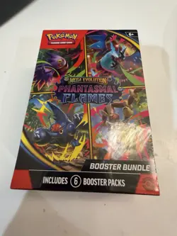 Pokemon TCG Mega Evolution Phantasmal Flames Booster Bundle Box Gengar Charizar… - Image 1