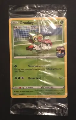 Grookey On The Ball 003/005 Futsal Pokemon Card PROMO UK Exclusive NEW SEALED - Image 1