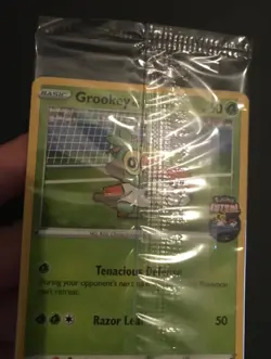 Grookey On The Ball 003/005 Futsal Pokemon Card PROMO UK Exclusive NEW SEALED - Image 3