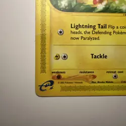 Pokemon TCG Pikachu 124/165 Expedition Base Set Regular-NM - Image 5