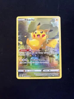 Pikachu GG30/GG70 NM Pokemon Card Galarian Gallery Crown Zenith Near Mint - Image 1