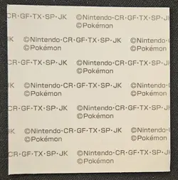 Japanese Scyther Daiichi Pan Stickers Part 2 Pound Cake Pokemon Trading CG LP - Image 2