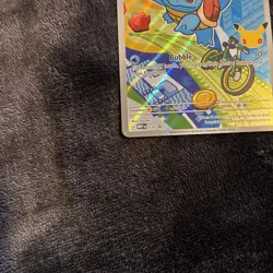 First Partner Illustration Squirtle Promo Full Art Holo 037 Pokemon TCG NM/M - Image 5