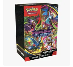 6 Pokemon Booster Packs Mega Evolution Phantasmal Flames (Booster Bundle) - Image 1