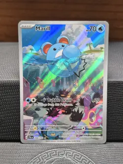 Pokemon - Marill (204/193) - SV02: Paldea Evolved, Illustration Rare - Image 1