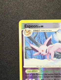 Espeon 18/100 Reverse Holo Rare 2008 Diamond & Pearl Majestic Dawn Pokemon TCG - Image 3