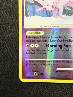 Espeon 18/100 Reverse Holo Rare 2008 Diamond & Pearl Majestic Dawn Pokemon TCG - Image 5