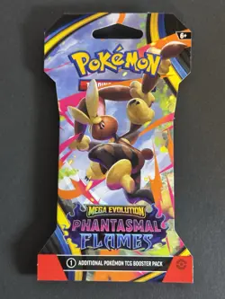 Pokemon TCG Phantasmal Flames New Sleeved Booster Pack - Image 1