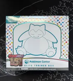 Pokemon TCG Scarlet & Violet 151 POKEMON CENTER Elite Trainer Box ETB SEALED - Image 1