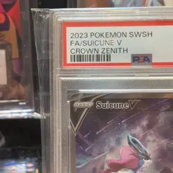 Pokemon Crown Zenith Suicune V Full Art PSA 10 Gem Mint - Image 2