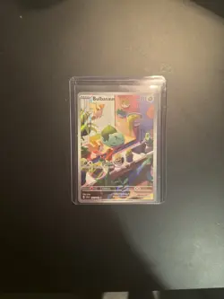 Pokemon TCG Bulbasaur Illustration Card Stellar Crown 143/142 - Image 1