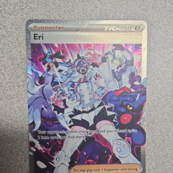 Pokemon TCG Eri Supporter Special Illustration Rare SV05 Holo 210/162 English - Image 1