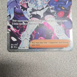 Pokemon TCG Eri Supporter Special Illustration Rare SV05 Holo 210/162 English - Image 2