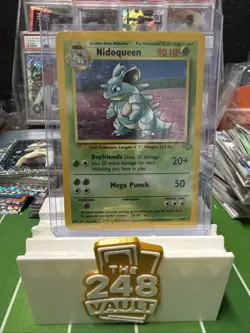 Pokemon TCG Nidoqueen Jungle 7/64 Holo Unlimited Holo Rare - Image 1
