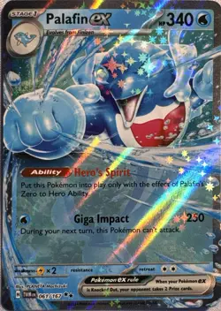 Palafin ex 061/167 Double Rare Twilight Masquerade Pokemon Near Mint - Image 1