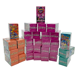Lot of (30) Pokemon Korean Booster Box Night Wanderer Battle Partners Heat Wave - Image 1