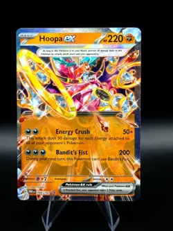 Pokemon Hoopa EX 098/182 SV04 Paradox Rift Double Rare - Image 1