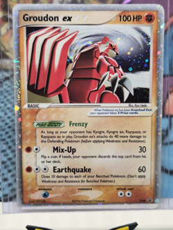 The Pokemon Company Groudon ex 038 EX Crystal Guardians Holo Rare 100HP English - Image 1